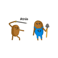 Papa Sticker