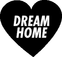 heart home Sticker by RLAH Real Estate