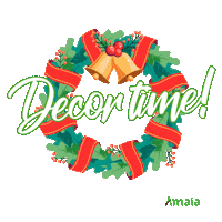 Merry Christmas Sticker by Amaia Land