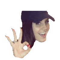 lana del rey ok STICKER by imoji