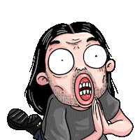 nolastname sorry please bagon Sticker