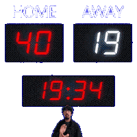 19 Away Sticker