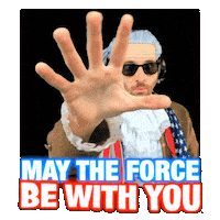 Star Wars May The Force Be With You Sticker