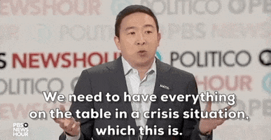 Democratic Debate GIF by GIPHY News