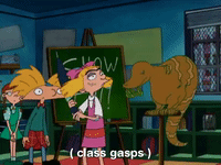 hey arnold nicksplat GIF