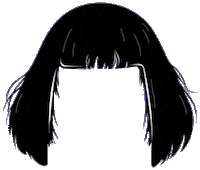 Wig Sticker by Uitgeverij Moon