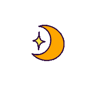 Lost Paradise Star Sticker by Finely Tuned
