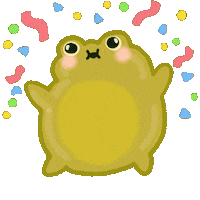 cozytownstudio reaction happy animation dancing Sticker