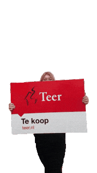 Makelaardij Uitgeest Sticker by Teer Makelaars