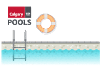 Pool Swimming Sticker by The City of Calgary