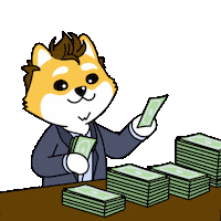 Looney Tunes Money Sticker by Dogelon Mars