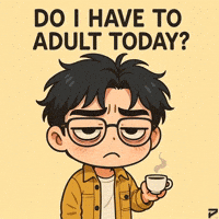 I Cant Even Coffee Time GIF by Persona