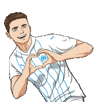 Florian Thauvin Sport Sticker by Olympique de Marseille