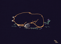 halloween sleeping GIF by Ashley