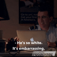 Embarassing GIF by Wellington Paranormal