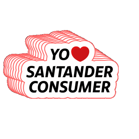 santanderconsumerperu giphygifmaker santander santander consumer peru santander consumer Sticker