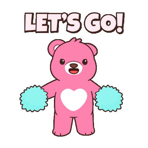 Say It Louder Teddy Bear Sticker by BEARISH