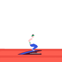 Gymnastics Sticker by Fizz
