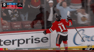 Happy Chicago Blackhawks GIF by NHL