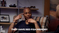They have red fish memory
