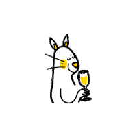 PLOCapp wine vino vin white wine Sticker