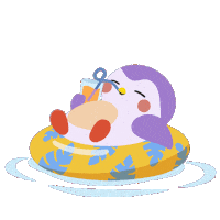 Relaxing Living The Life Sticker by Finch Care