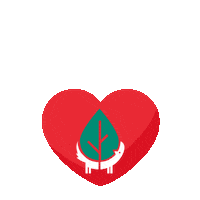 Heart Love Sticker by Treeline Vet
