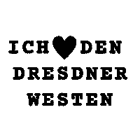 Dresden Love Sticker by Felix Hitzig