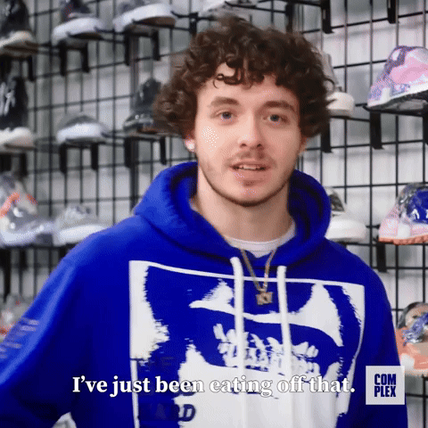 I've Just been Eating Off That