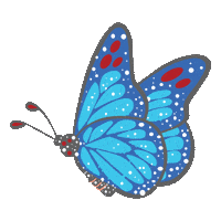 Butterfly Papillon Sticker by OPI Schweiz