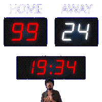 24 Away Sticker