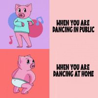 Work From Home Dancing GIF by Piggyverse