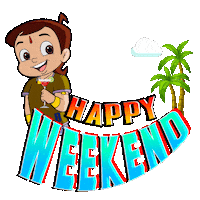 Party Love Sticker by Chhota Bheem
