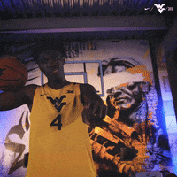 College Basketball Mountaineers GIF by WVU Sports