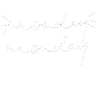 Hello Monday Sticker