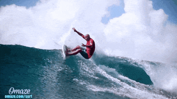hang ten surfs up GIF by Omaze