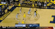 Go Blue College Basketball GIF by Michigan Athletics