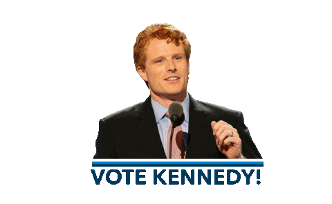Ed Markey Vote Sticker by Joe Kennedy III