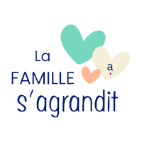 Family Hearts Sticker by Absorba