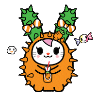 Bunny Cactus Sticker by tokidoki