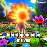 Harmony Symbiosis GIF by Bloomscroll