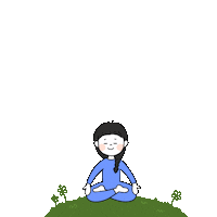 yogiuun yoga training exercise lovely Sticker