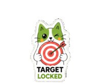 Target Targetlocked Sticker by AB Media USA