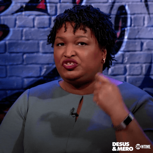 Stacey Abrams Fight GIF by Desus & Mero
