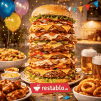 Burger Tower GIF by restablo.de