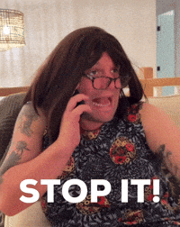 Stop It GIF by Jess Stempel