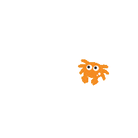Friend Crab Sticker by Lollo & Bernie
