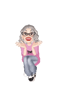 Happy Girl Sticker