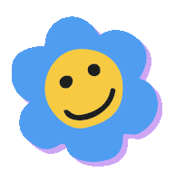Flower Doodle Sticker by Carla Lomonaco