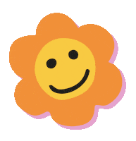 Flower Doodle Sticker by Carla Lomonaco